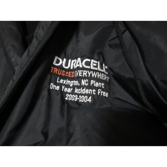 Duracell Batteries Vintage Accident Free Plant Windbreaker Jacket Mens Size XL - Picture 9 of 9